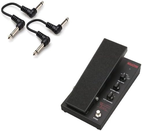 VOODOO LABS Vintage Wah Pedal With Autowah &amp; Stepwah w/ 2x 6" Patch Cables