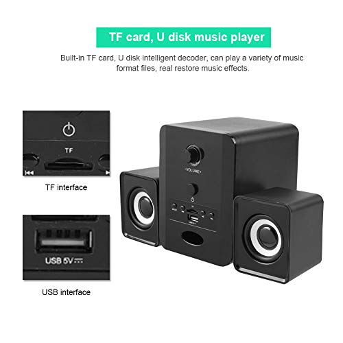 Bluetooth-Stereo-Speaker-System-2-In-1Bluetooth-Speaker-5V-USB-Built-in-TF-card-U-Disk-Intelligent-Decoder-for-PC-Monitor-Desktop-Laptop-Gaming-Smartphones-Tablets-Projectors-TVs