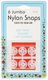 Clear Nylon Sew-on Snaps-1/2