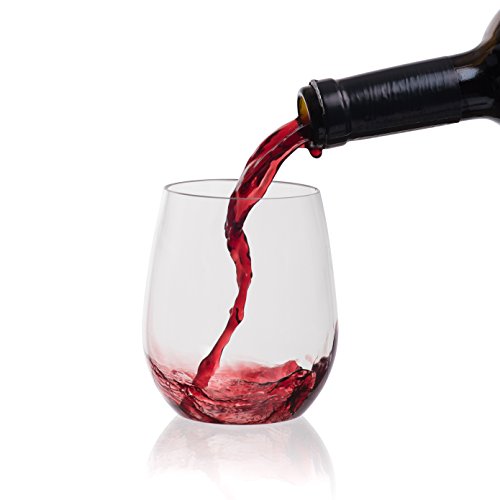 4 Berevino+Stemless+Unbreakable+Disposable+Shatterproof