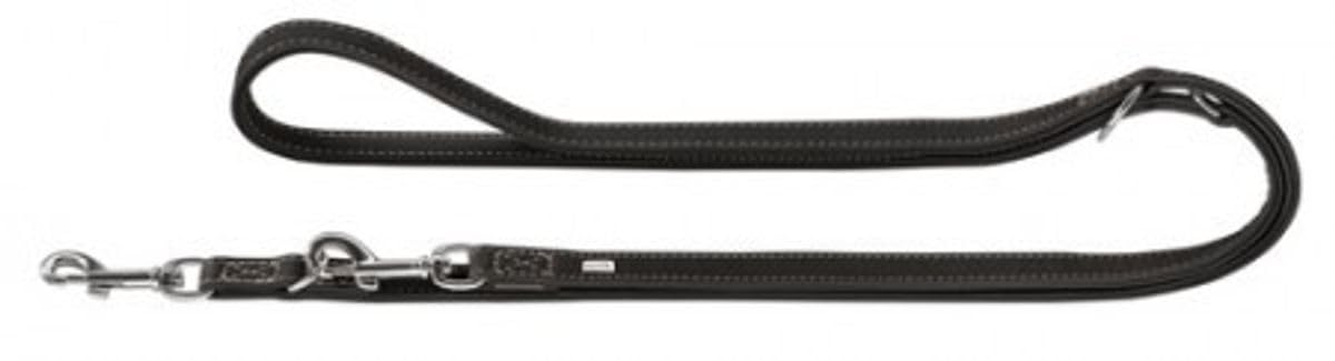 Hunter Training Leash for Dogs Hunting, 200 x 18 cm, Black