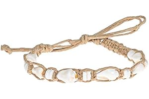 BlueRica Hemp Anklet with Nassa Shells