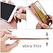 Qi Wireless Receiver Type C Compatible with Google Pixel 2-2XL - XL - LG V20 - LG G5 -LGStylo - HTC 10 - Nexus 6P -OnePlus, Ultra-Thin Copper Coil Patch with Over Voltage Protection (Type C)