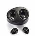 VJJB Bluetooth Headphones,True TWS K2 Mini Twins Stereo Wireless Earbuds,Mini Cordfree Invisible Earphones Bluetooth 4.1 Wireless Headsets with Portable Charging Case for iPhone Sumsung Smartphones