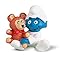 Schleich Baby Smurf Figure with Teddy