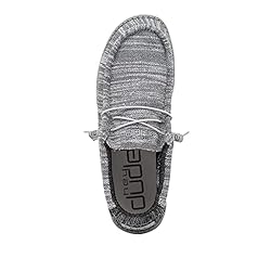 Hey Dude Men's Wally Stretch Platinum Mix Size 15