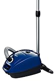 Bosch BGL3A117A GL-30 - Aspirador con bolsa compacto, 600 W, sistema PowerProtect, 5 bolsas de regalo, color azul oscuro
