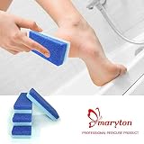 MARYTON Foot Pumice Stone Callus Remover Pack of 4 Blue for Smooth Feet view 4
