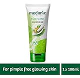 Medimix Ayurvedic Face Wash for All Skin Types - Soap Free - Paraben Free (100 ml / 3.4 oz)