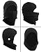 mysuntown None Wool Balaclava Ski Mask - Keeps You Warm and Comfortable, Never Cold and Icky, Black/Noir, One Size Fit Most