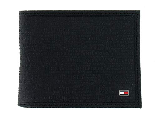 Tommy Hilfiger Mens Black Bi-Fold Wallet