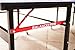 BalanceFrom Gopingpong 18mm Wood Surface Inside Table Tennis Table with Net Set