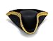 Dazzling Toys Colonial Tricorn Revolutionary War - Pirate Hat 1 Per Pack