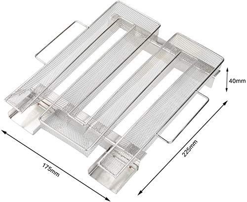 2 Stück Kaltrauchgenerator Kaltrauch Kaltraucherzeuger aus Edelstahl zum Kalträuchern Cold Smoke Generator Food Smoker… – Bild 3