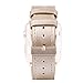 COVERY Compatible with Apple Watch Band, 42mm 44mm Watch Band Soft Genuine Leather Strap Wristband Compatible Apple Watch Series 4(44mm),Series 3, Series 2, Series 1, (42mm) Sport & Edition - Gold