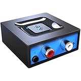 Bluetooth Audio Adapter for Music Streaming Sound System, esinkin W29-us Wireless Audio Adapter Works with Smart Phones and Tablets, Wireless Adapter for Speakers