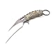 MASALONG Ghostly Claw Outdoor Camping Tactical Karambit Martial Claws Knife M121