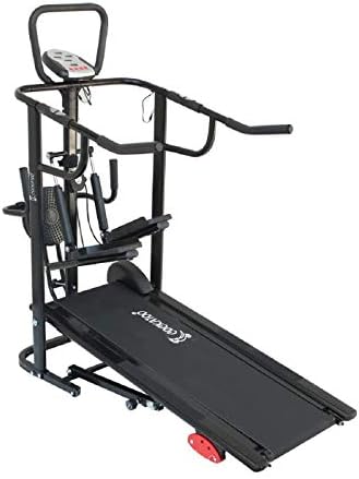 Cockatoo cmt02 Black Manual Treadmill For Home With Manual Incline - Main Image