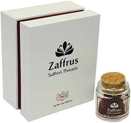 Zaffrus - Super-Premium All Red Saffron Threads (1.5 gram / .052 oz)