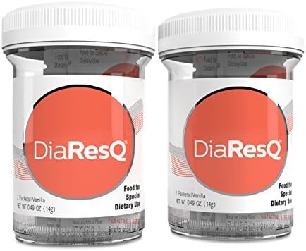 DiaResQ Diarrhea Relief for Adults, 2-Packet Cups, Vanilla, 2 Count by DiaResQ