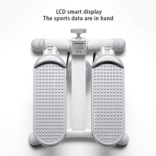 KENL-Stepper-Fitness-Stair-Women-ManMini-Stepper-Fitness-Cardio-Exercise-TrainerHeight-Adjustable-Stepper-Twisting-MachineStepper-Exercises-Equipment-Monitor-Resistance-Bands