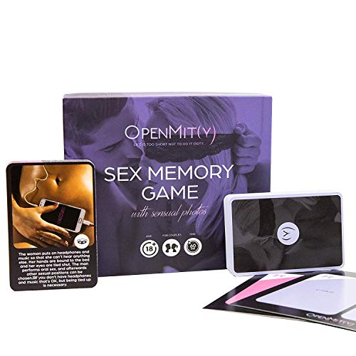 Sex Game for Couples – Sexy and Naughty Adult Sex Memory Card Game with Sensual Pictures for Couples. Great Foreplay Game and Wedding, Valentine’s Day or Anniversary Gift.