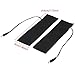 DC 5V USB Electric Heating Pads Element Film Heater Pads Feet Warmers 35-50 ℃