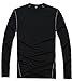 Sanke Men's Cool Compression Under Base Layer Tight Wear Long Sleeve
