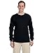 Gildan Adult L/S T-Shirt in Black - Large