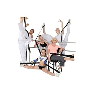 Si-Stretcher Flexibility Band Si-Stretcher STRETCHING and FLEXIBILITY aid for Martial Artists Dancers Gymnasts Cheerleaders Physical Therapy Yoga Pilates & Athletes A Comfortable Stretching Band/Strap