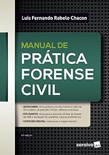 Livro Manual de Prática Forense Civil - 10ª edição 2023