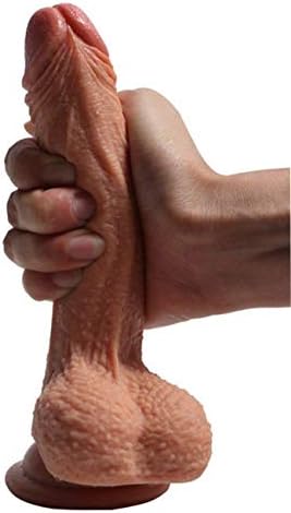 Go-of Huge Man with Suction Cup, Realistic Godem-Tee with a Length of 22 cm Insertable