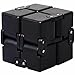 EDC Fidgeter Black Infinity Cube Fidget Toys. Prime Quality Fidget Cubes Gadgets for Adults and Children. Cool Stress Toy, Desk Accessories, Home Office Anxiety Sensory and Stress Relief Puzzle
