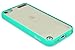 iPod Touch 6, Touch 5 Case, Bastex Crystal Clear Air Fused Rugged Ultra Slim Fit Shockproof Rubberized Plastic Bumper Clear Back Panel Cover Flexible TPU for iPod Touch 6th & 5th Generation(Teal)