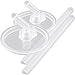 Thermos Foogo Replacement Straw Set for Thermos 10-Ounce Straw Bottles, Set of Two Straws