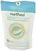 Method Naturally Derived Smarty Dish Dishwashing Tablets, Fragrance Free, 20 Count (Pack of 6)