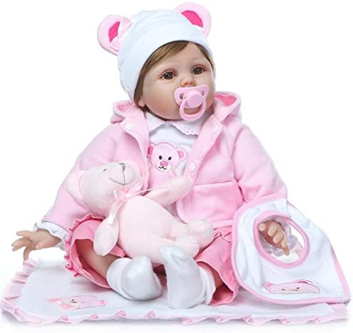 ZIYIUI Reborn Dolls 22 inch 55cm Realistic Baby Dolls Soft Silicone vinyl that Looks Real Reborn Baby Dolls Girls Real life Newborn Baby Toys - Image 4