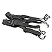 Vktech 2Pcs Black Sports Sunglasses Adjustable Elastic Band Strap Cord