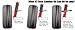 Upgr8 Acura Honda Version 2 Adjustable Rear Camber Kit (Steel, Black)