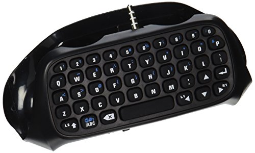 Ortz® Xbox One Controller Keyboard - 2.4ghz Wireless Mini Bluetooth Qwerty KeyPad Adapter for Xbox One Game Controller - Best Text Messenger for Xbox One - Black Ortz® Xbox One Controller Keyboard - 2.4ghz Wireless Mini Bluetooth Qwerty KeyPad Adapter for Xbox One Game Controller - Best Text Messenger for Xbox One - Black