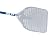 Professional 13-inch Rectangular Perforated Pizza Peel - 47-inch Handle