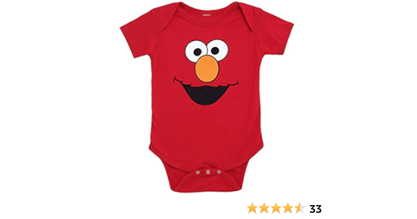 elmo onesie baby