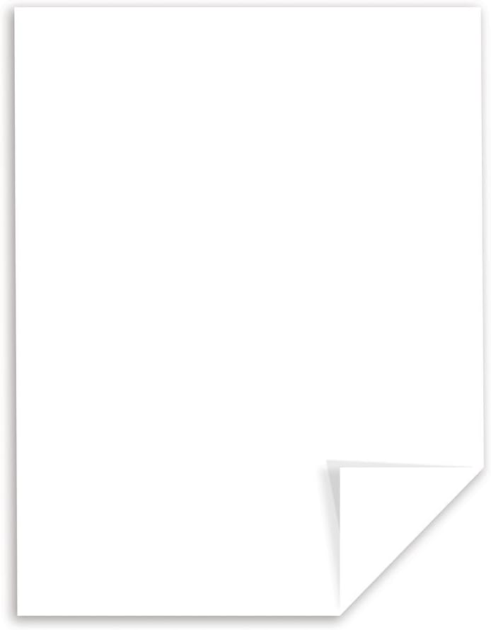 Neenah Exact Index, 110 lb, 8.5 x 11 Inches, 250 Sheets, White, 94 Brightness : Cardstock Papers : Office Products