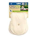 GroVia Organic Cotton Soaker Pads - 2 Pack