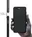 Spigen Liquid Crystal [2nd Generation] iPhone 8 Plus Case/iPhone 7 Plus Case with Matte Finish for Apple iPhone 8 Plus (2017) / iPhone 7 Plus (2016) - Matte Black
