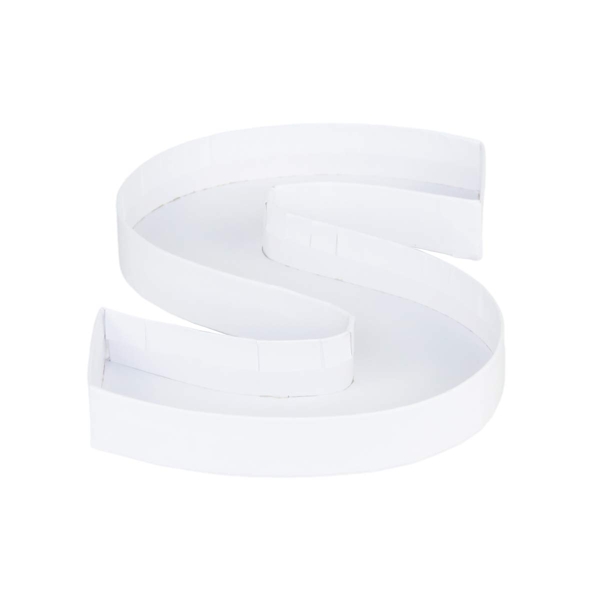 WENPACK 20.8cm Paper Mache Cardboard Letter Fillable Shaped Candy Chocolate Sweet Box Container Birthday Treat(S) — image 1