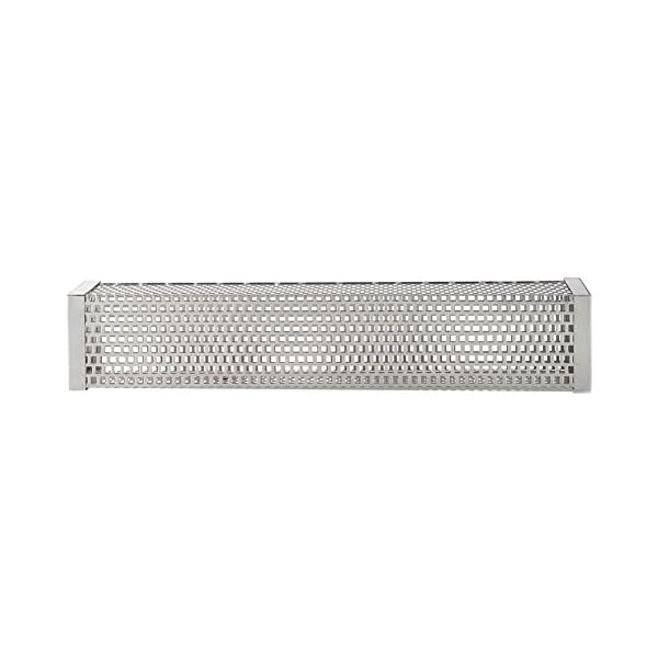 TIZZE-12Inch-BBQ-Pellet-Smoker-Tube-Works-with-ElectricGasCharcoal-or-Pellet-Grill-Perforated-Smoke-Generator