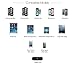 Tenfly Upgrade 3ft/1M LED Flash Slowly Breathe Glow in Dark Lightning Cable Charging Cords & Sync USB Data Cables for iOS