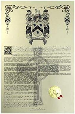 Funk Coat of Arms, Family Crest and Name History - Celebration Scroll 11x17 Portrait - Switzerland Origin