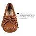 Minnetonka Women's Kilty Suede Softsole Moccasin,Brown,7.5 M US